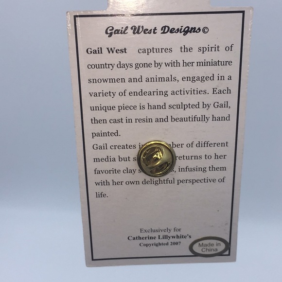 Catherine Lillywhite’s Christmas Holiday Cat with Scarf Pin Brooch Gail West New - Picture 3 of 7